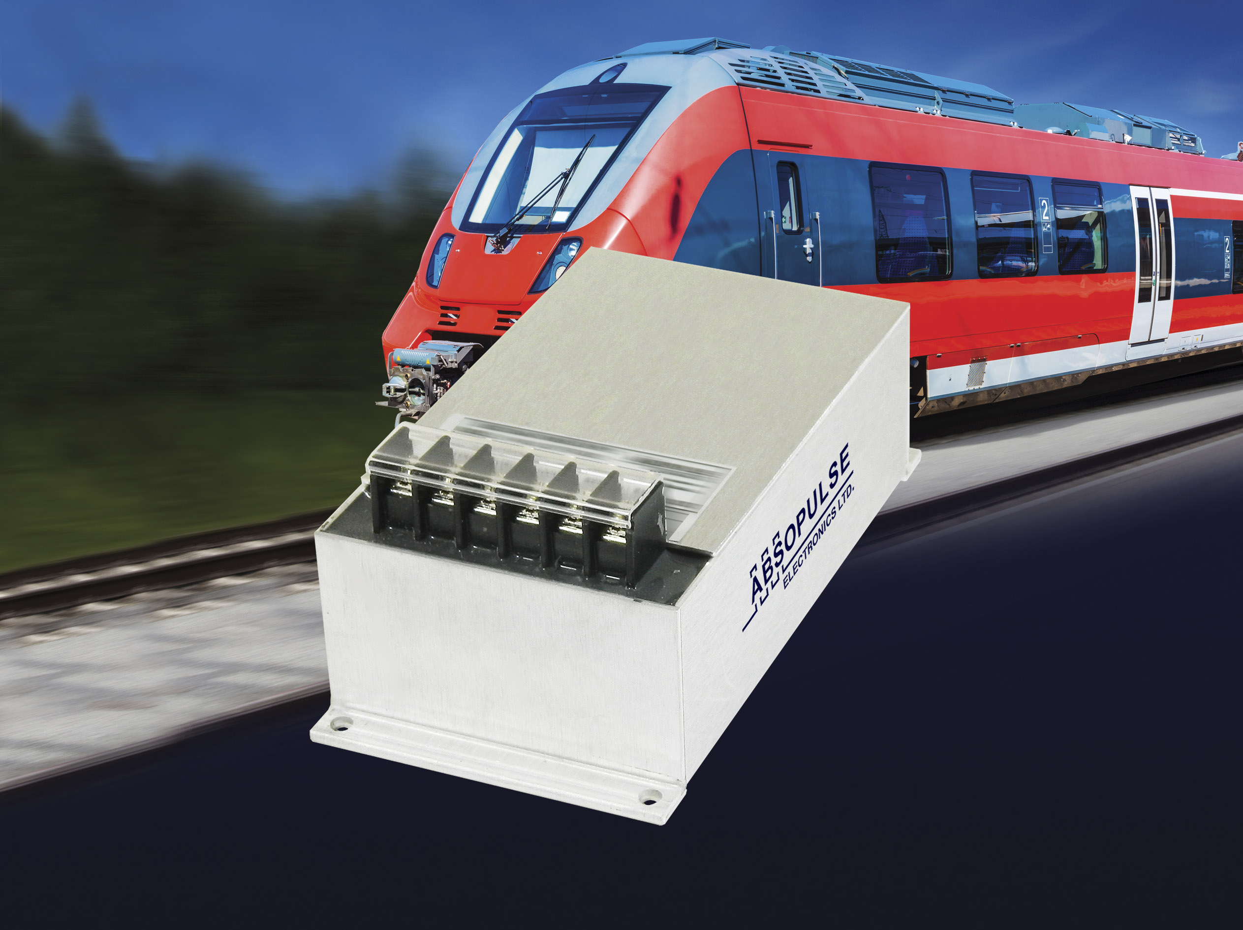 100W, Encapsulated DC-DC Converters Designed for RIA12 Railway Applications